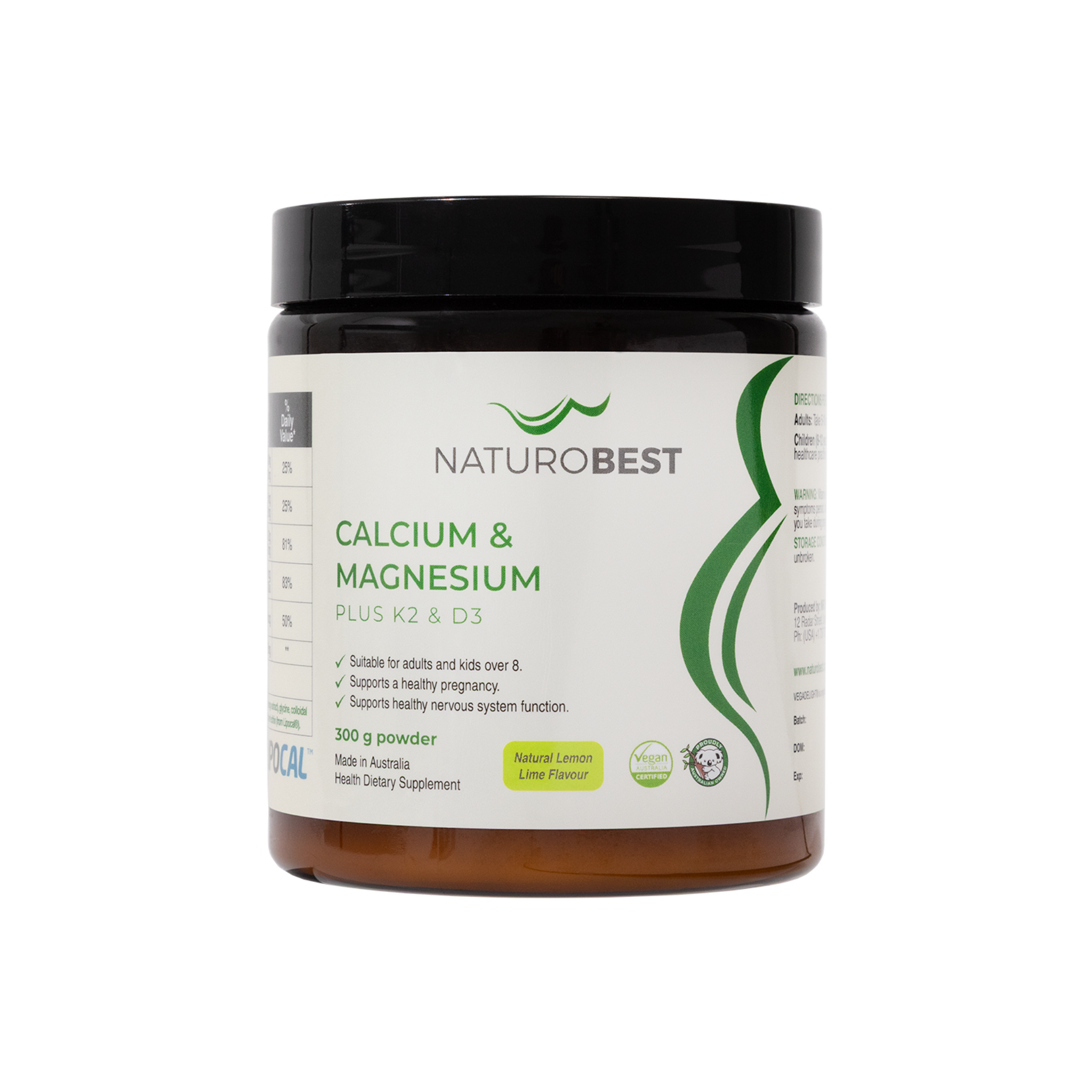Calcium & Magnesium Plus K2 & D3 | US Label | EOFY Sale - Buy 2, Get 50% Off!