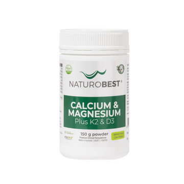 Calcium & Magnesium Plus K2 & D3 150gms - Carton | Expires June 2028