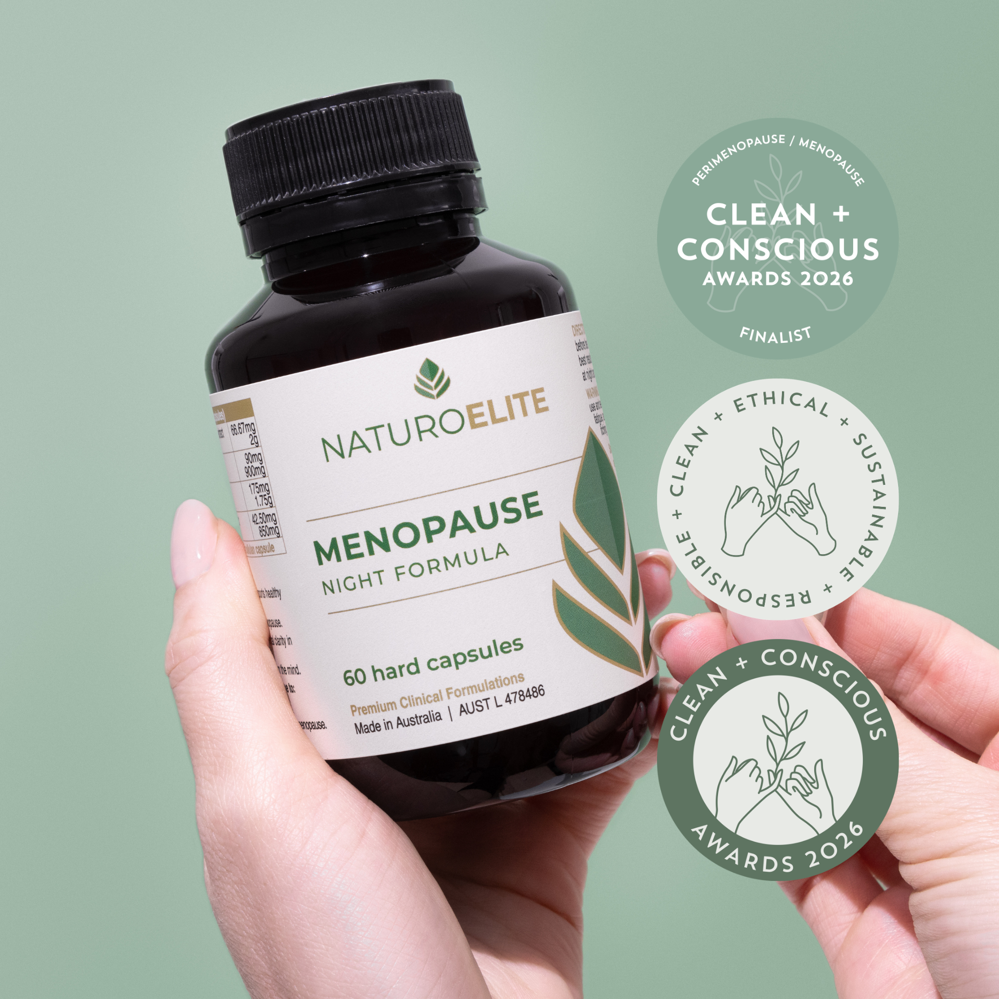 Menopause Night Formula | Night Sweats & Sleep Support | EOFY Sale - Buy 2, Get 50% Off!