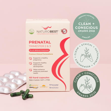 NaturoBest NaturoBest Prenatal Trimester 2 & 3 Plus Breastfeeding
