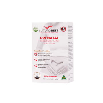 Prenatal Trimester One with Ginger 60s - Carton | Expires June 2026