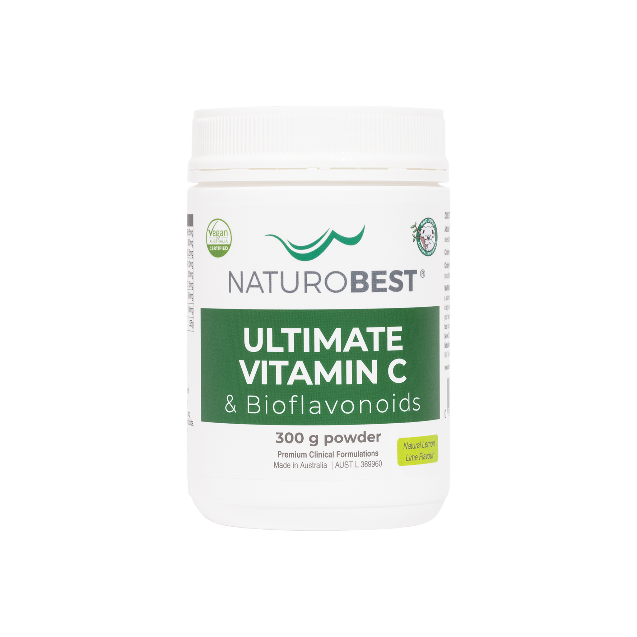 Ultimate Vitamin C & Bioflavonoids -300gms - Carton | Stock due in July 2025