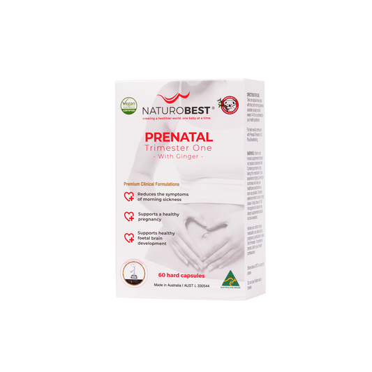 Prenatal Trimester One with Ginger | 60s & 120s pack sizes